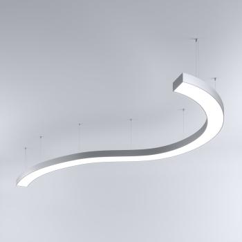 LED-Hängeleuchte mit modularer Kombinierbarkeit